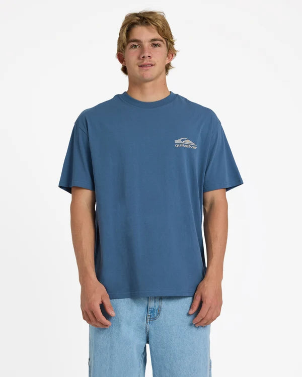 Quiksilver Carbon SS Tee - China Blue