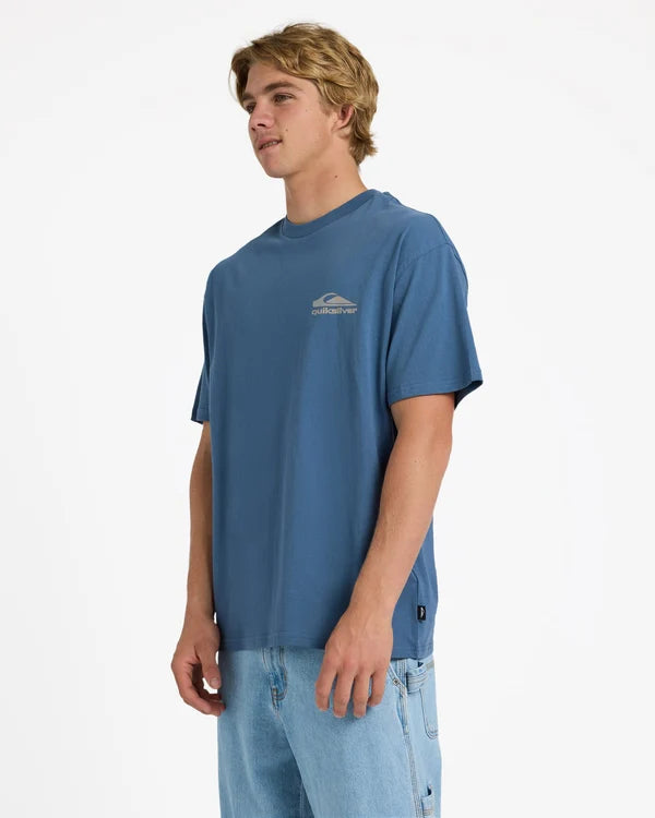 Quiksilver Carbon SS Tee - China Blue