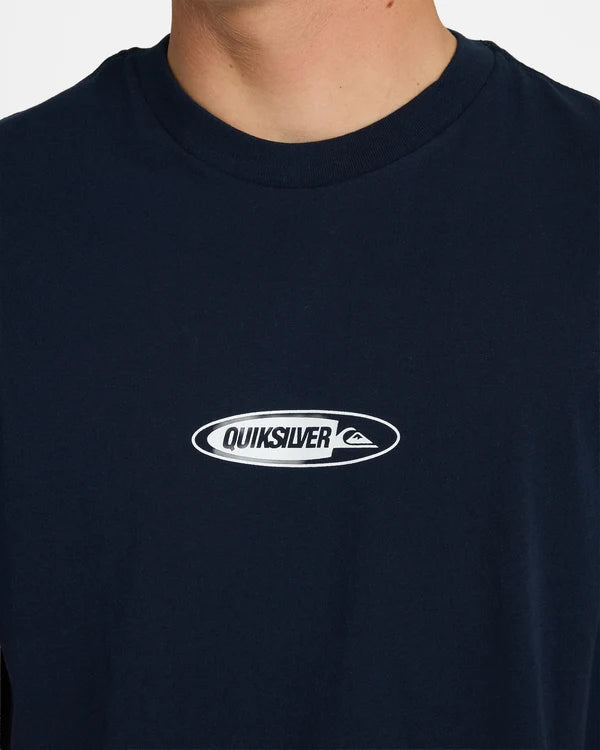 Quiksilver Disk SS Tee - Dark Navy