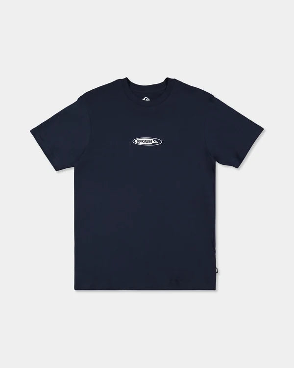 Quiksilver Disk SS Tee - Dark Navy