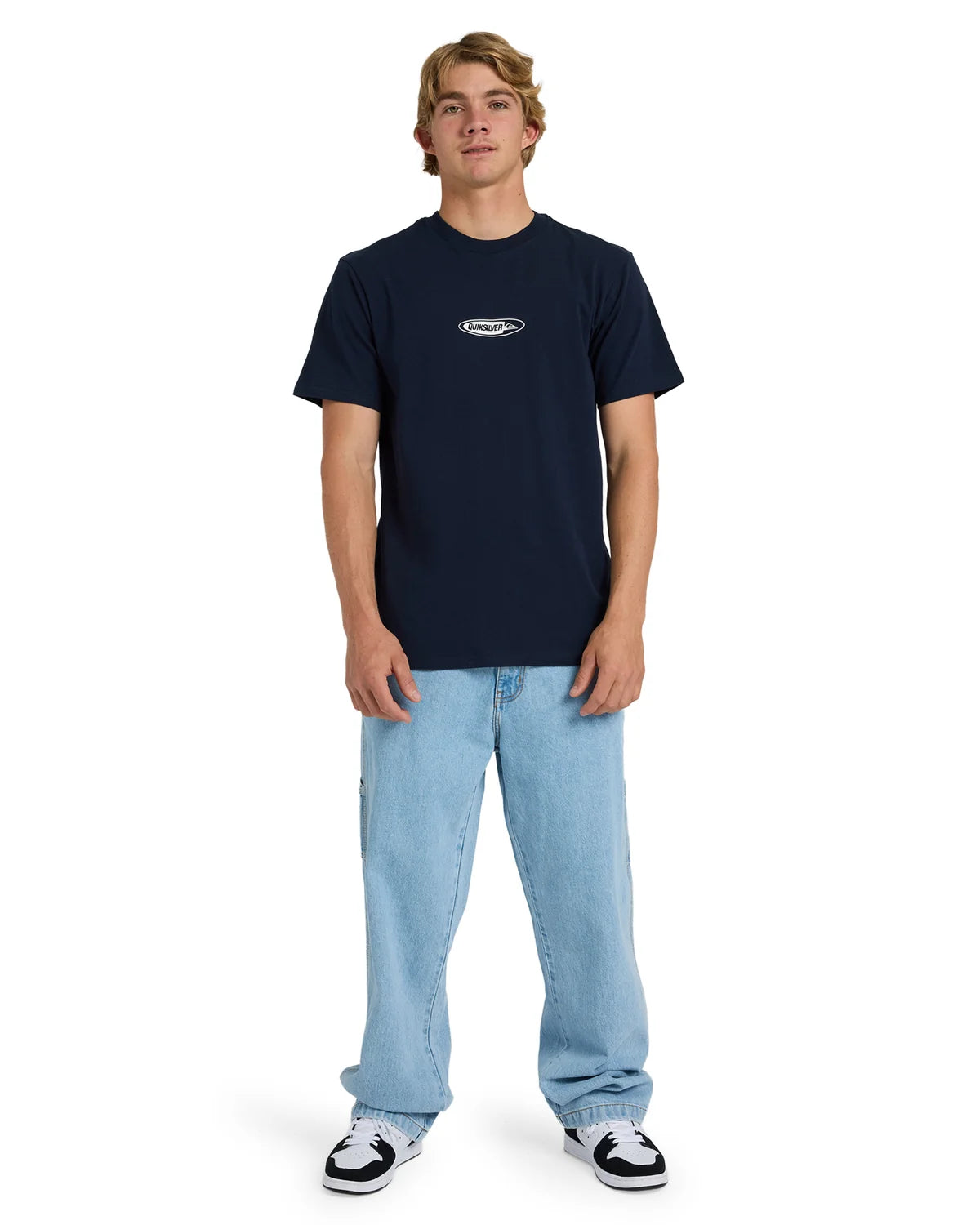 Quiksilver Disk SS Tee - Dark Navy