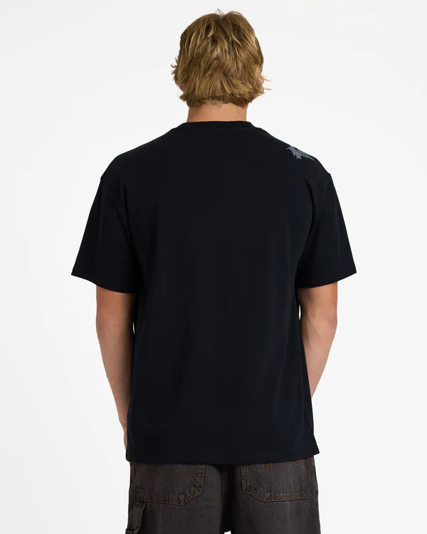 Quiksilver Young Guns Scrawled SS Tee - Black