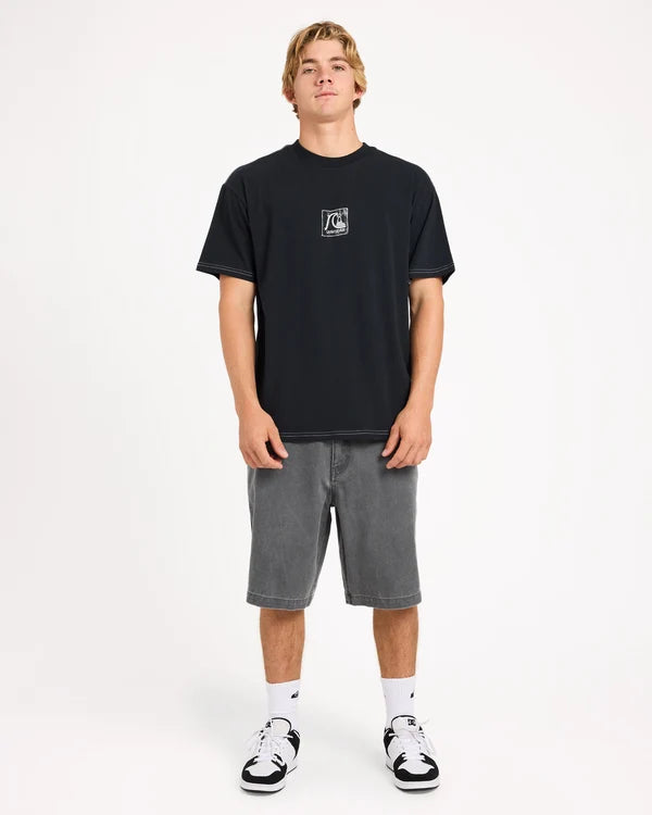 Quiksilver Iconic SS Tee - Black