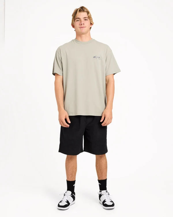 Quiksilver Carbon SS Tee - Shadow