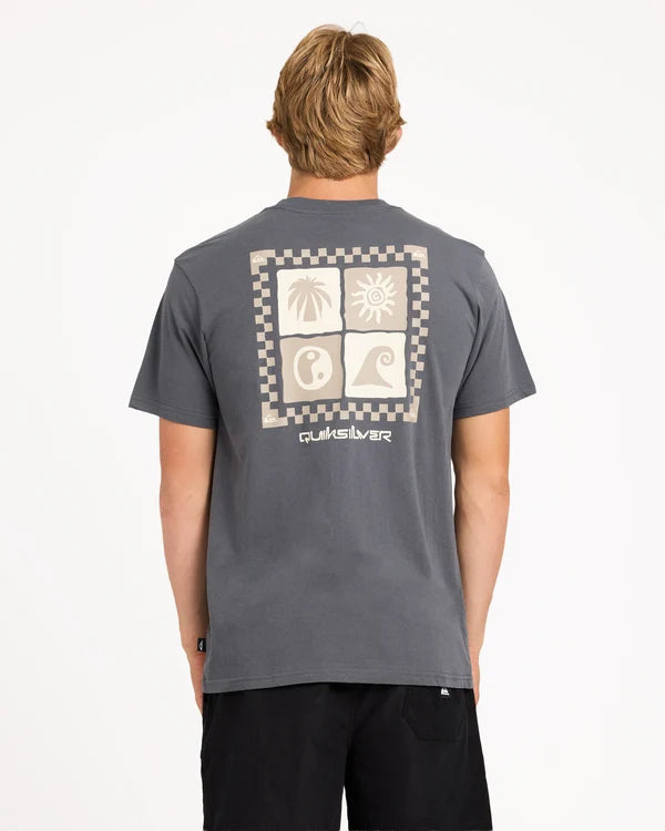Quiksilver Natural Elements SS Tee - Tarmac