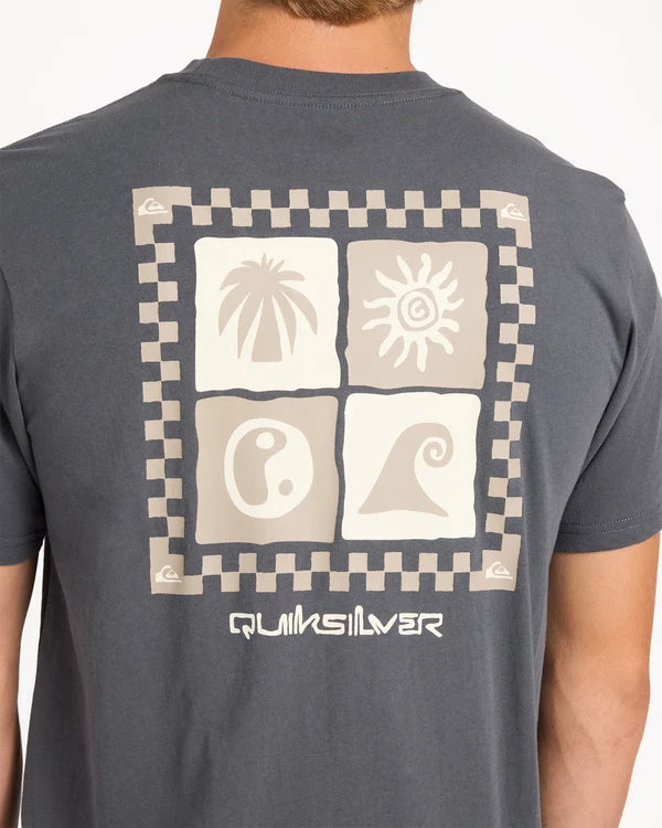 Quiksilver Natural Elements SS Tee - Tarmac
