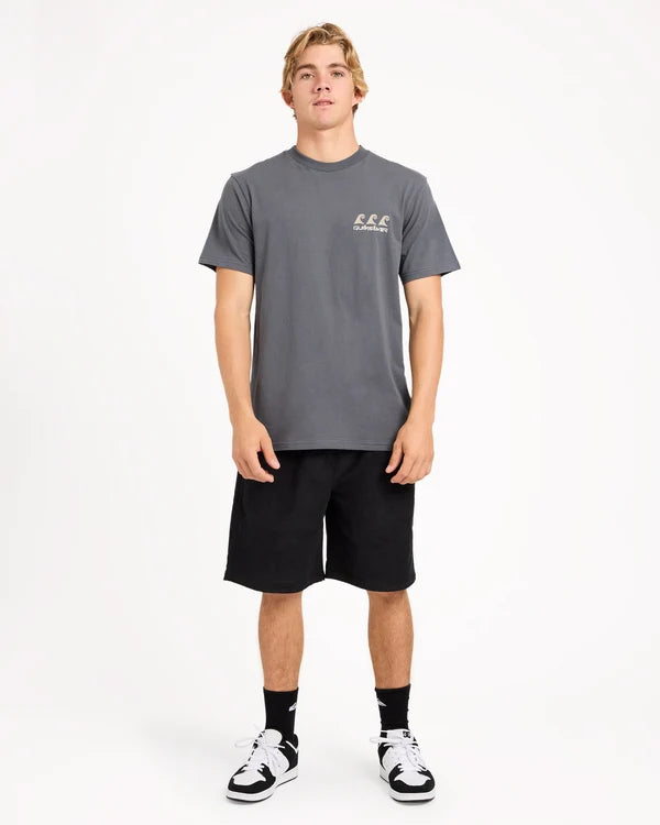 Quiksilver Natural Elements SS Tee - Tarmac