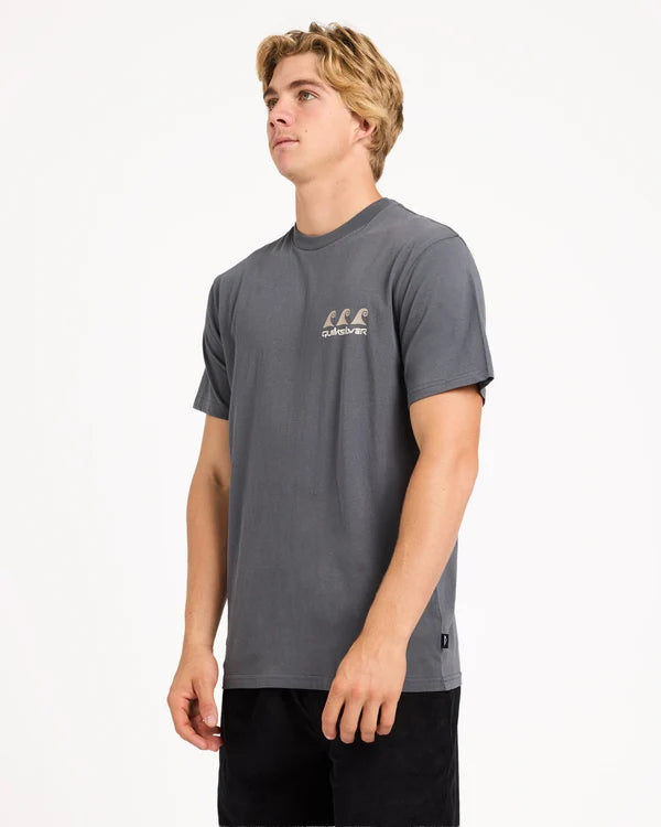 Quiksilver Natural Elements SS Tee - Tarmac