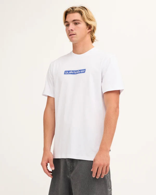 Quiksilver Magnet SS Tee - White