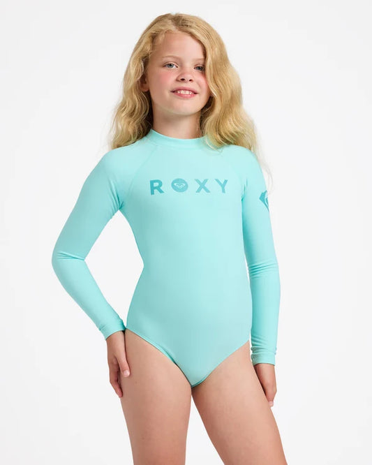 Roxy Girls Heater LS Onsie - Aruba Blue