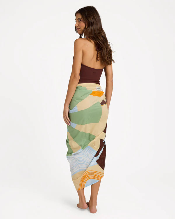 Roxy Bella Sarong - Pebble