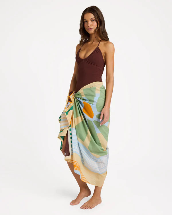 Roxy Bella Sarong - Pebble