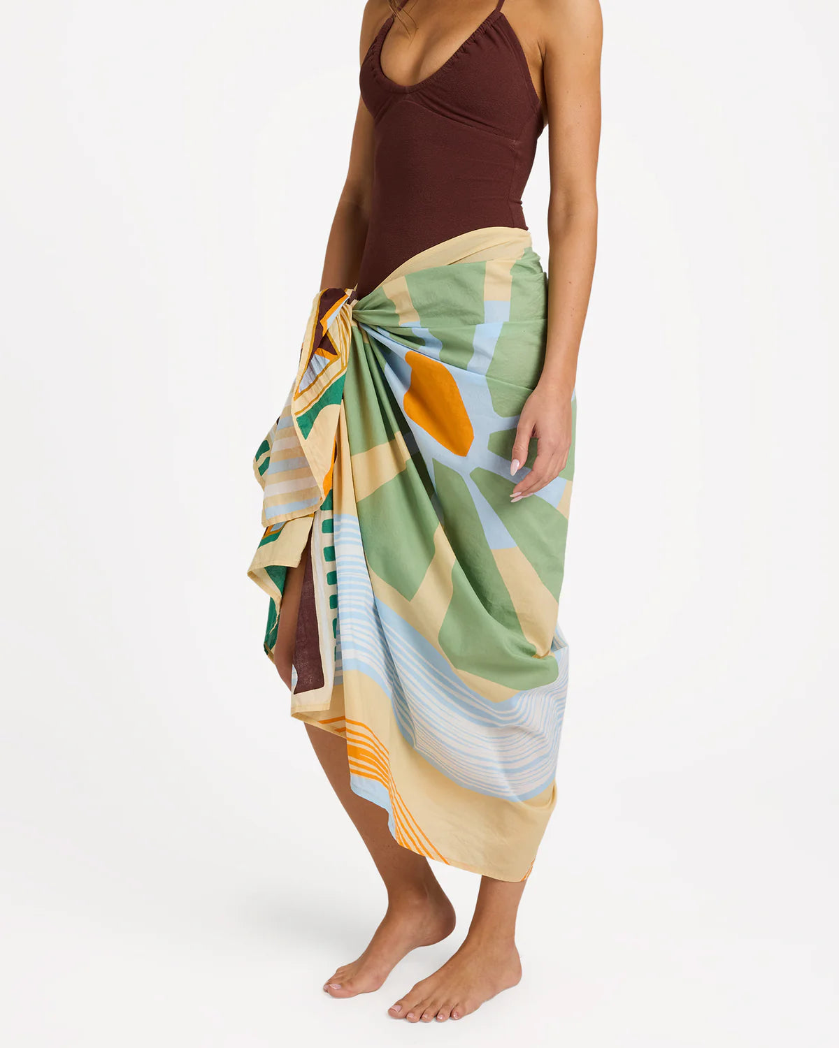 Roxy Bella Sarong - Pebble
