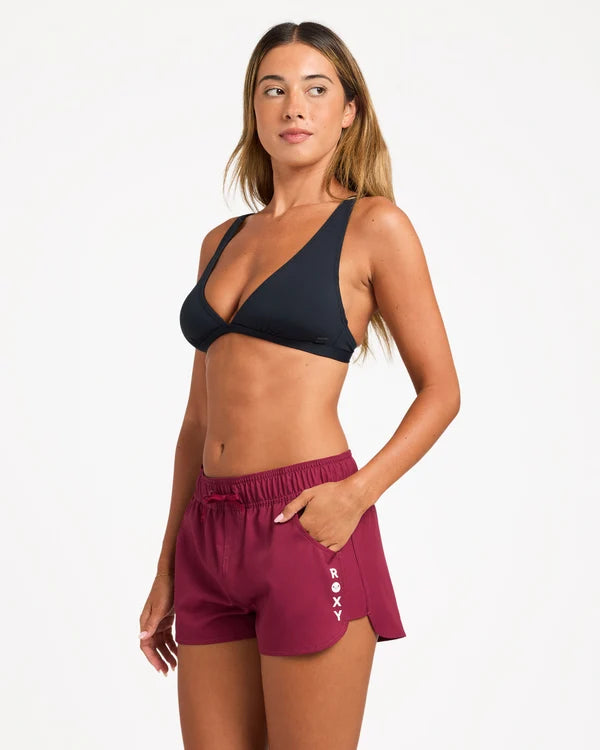 Roxy Roxy Wave 2 inch Boardshort - Beet Red