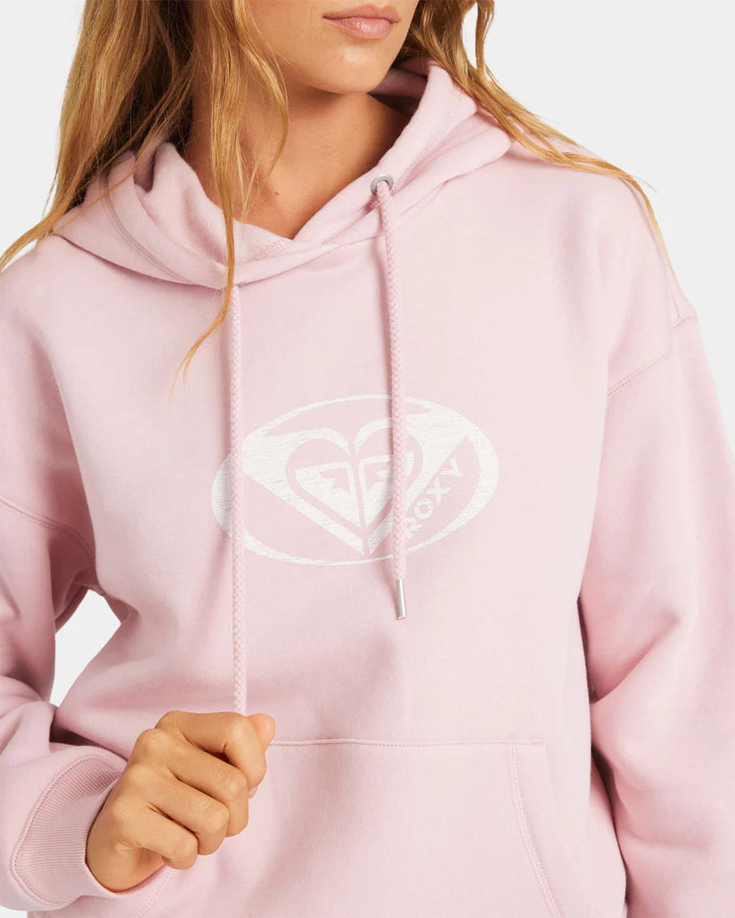 Roxy Perfect Place Hoodie Brushed - Bleached Mauve - Star Surf + Skate