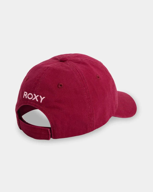 Roxy Kiana Dad Cap - Beet Red
