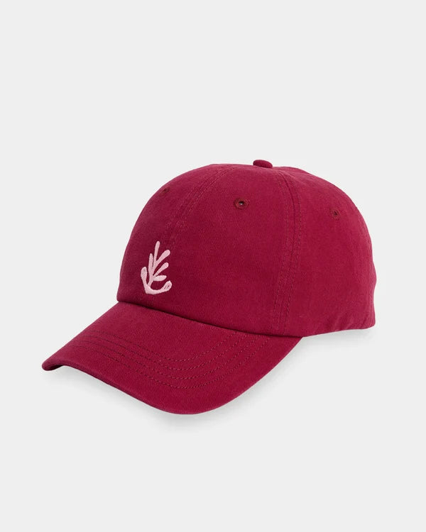Roxy Kiana Dad Cap - Beet Red