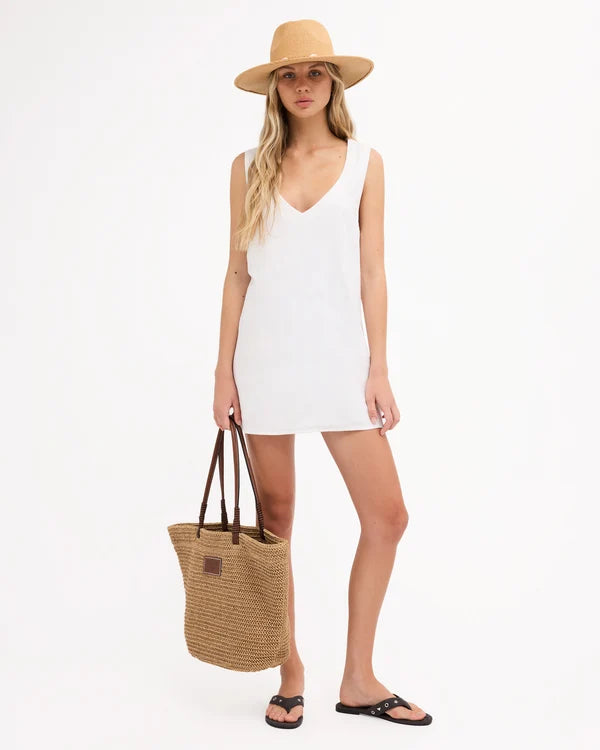 Roxy Sun Charm Dress - White