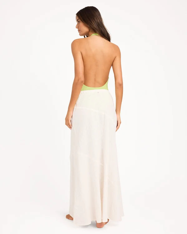 Roxy Maria Maxi Skirt - Cloud Dancer