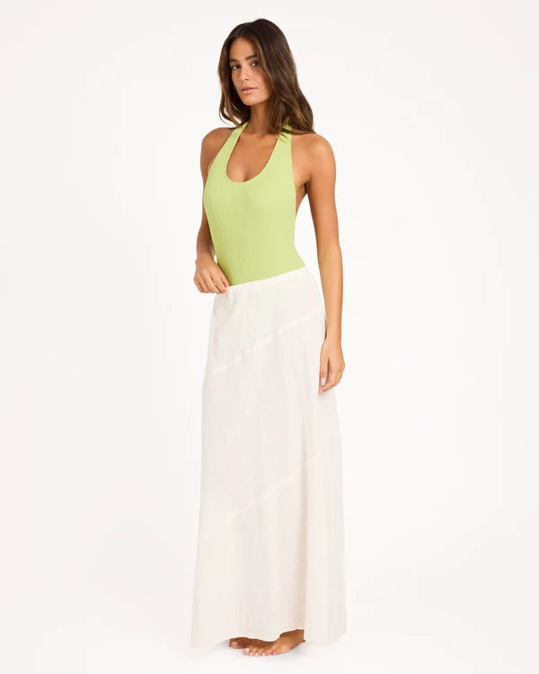 Roxy Maria Maxi Skirt - Cloud Dancer
