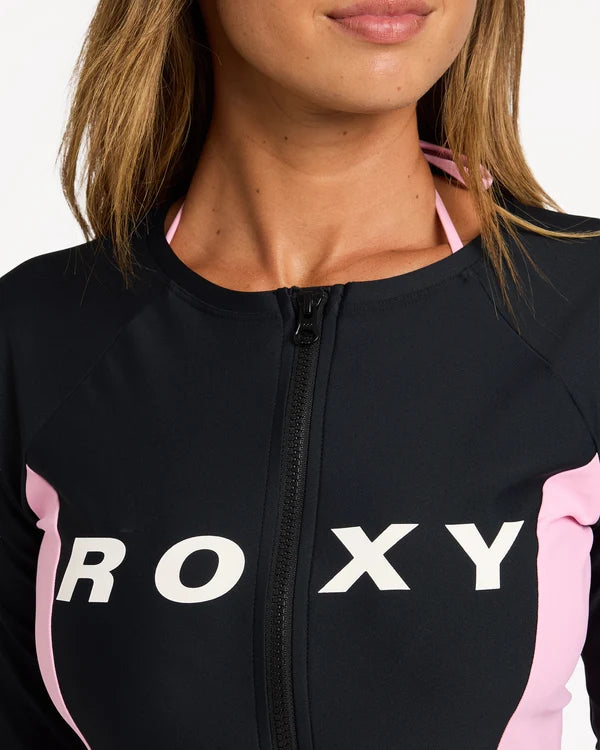 Roxy Swell LS Rashie - Black