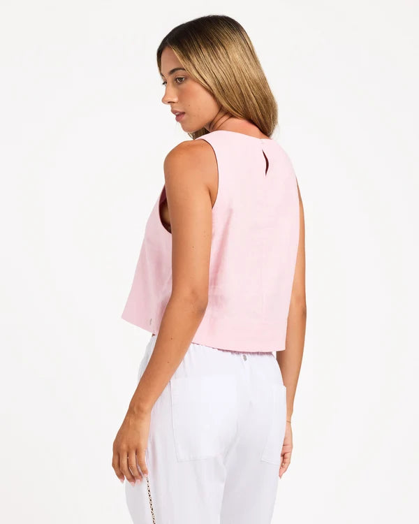 Roxy Amor Top - Powder Pink