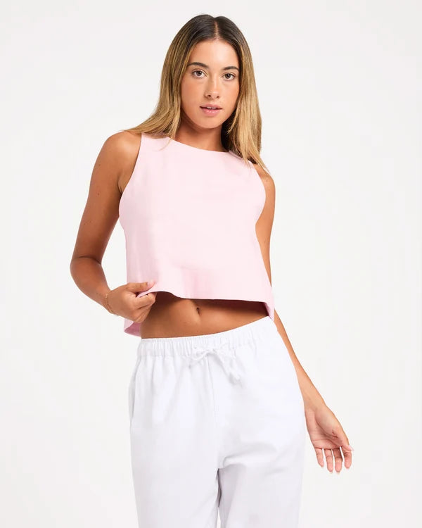 Roxy Amor Top - Powder Pink