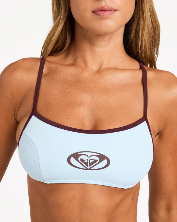 Roxy Swell Bralette - Powder Blue