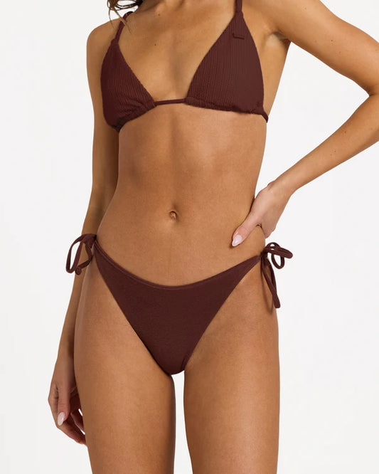 Roxy Palm Shadows TS HL Cheeky Bottom - Java