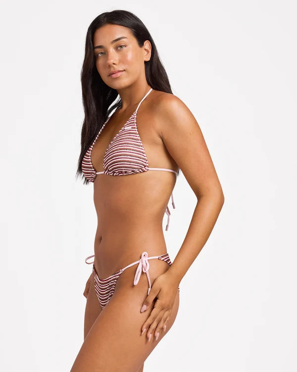 Roxy Daphne Tie Side Mod Bikini Bottom - Multi