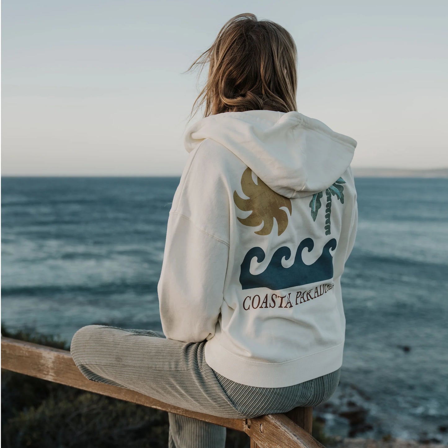 O'Neill Atwood Palma Zip Hoody - Winter White