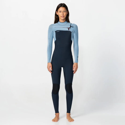 O'Neill Womens Hyperfreak Fire CZ Full 3/2mm - Faded Denim