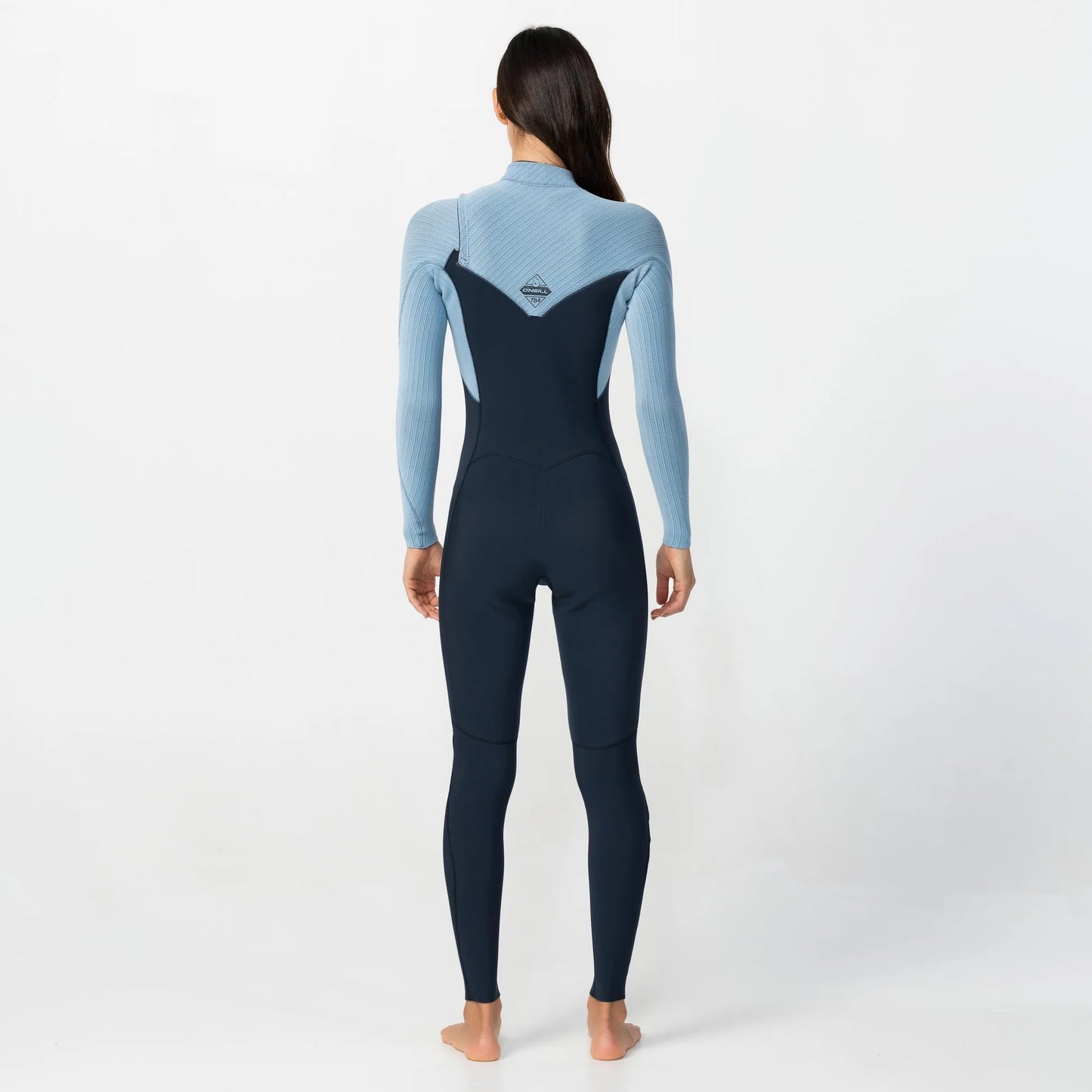 O'Neill Womens Hyperfreak Fire CZ Full 3/2mm - Faded Denim