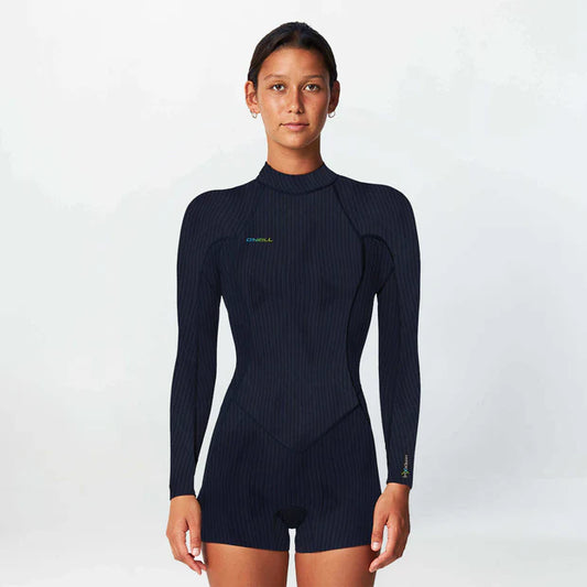 O'Neill Womens HyperX BZ LS Spring 2mm - Black - Star Surf + Skate