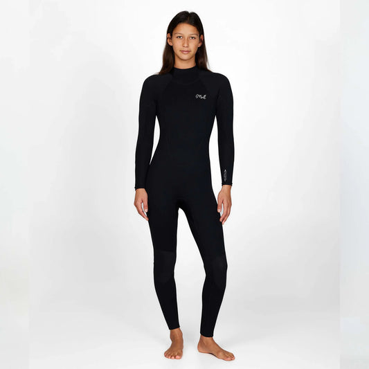 O'Neill Womens Reactor 2GBS Back Zip Steamer 3/2mm - Black - Star Surf + Skate