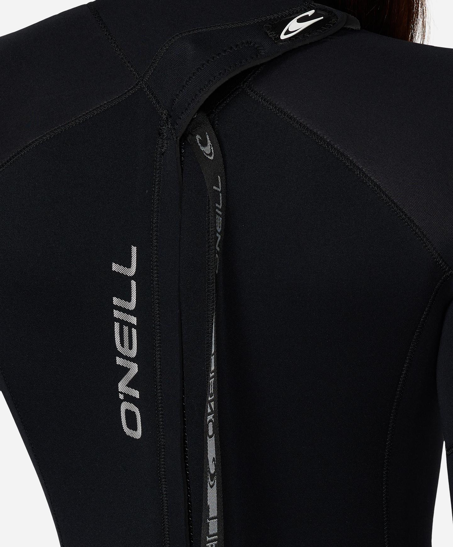 O'Neill Womens Reactor 2GBS Back Zip Steamer 3/2mm - Black - Star Surf + Skate