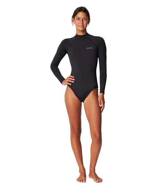O'Neill Salina Premium BZ LS UV Surfsuit - Black