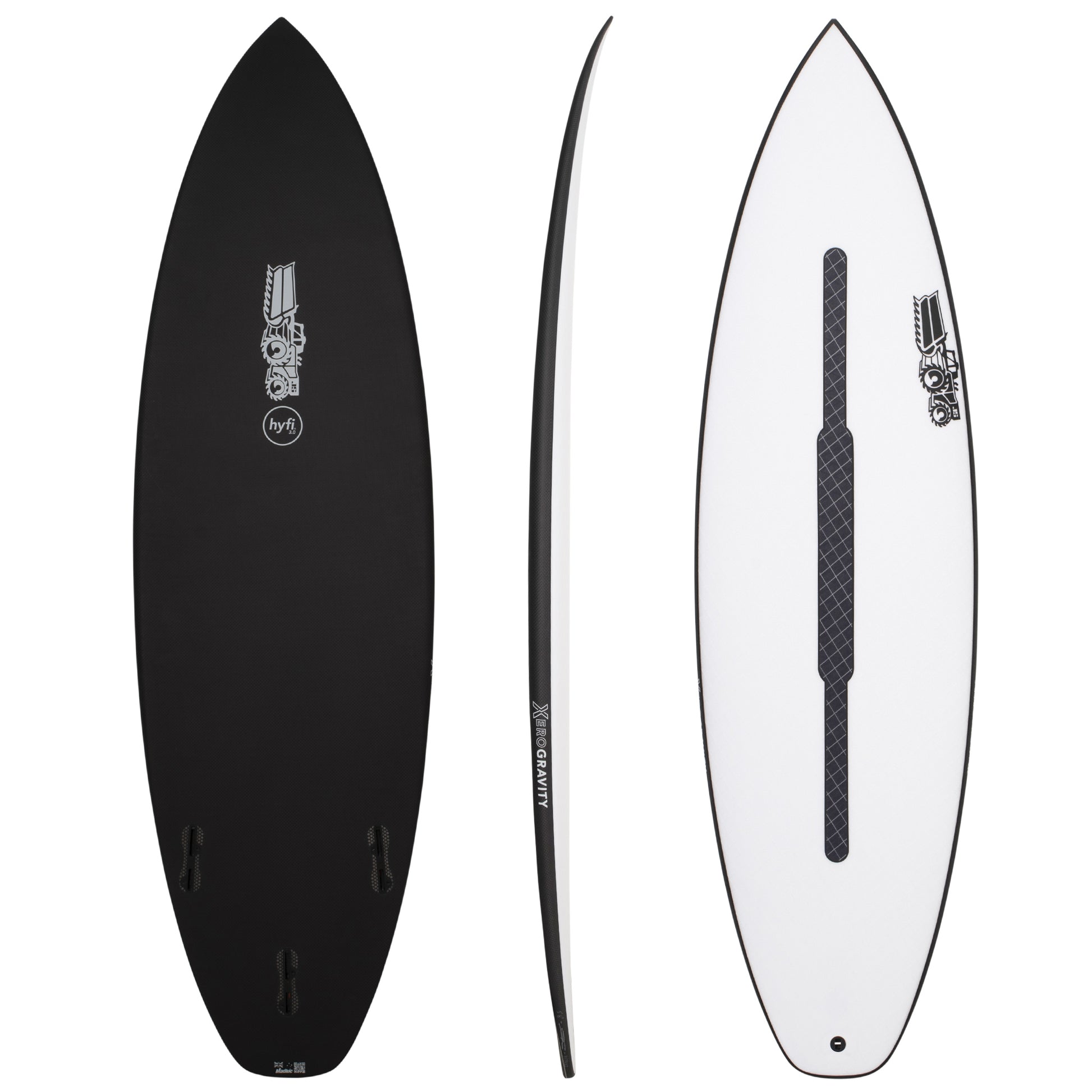 JS HYFI 3.0 Xero Gravity Squash Tail Easy Rider - Star Surf + Skate