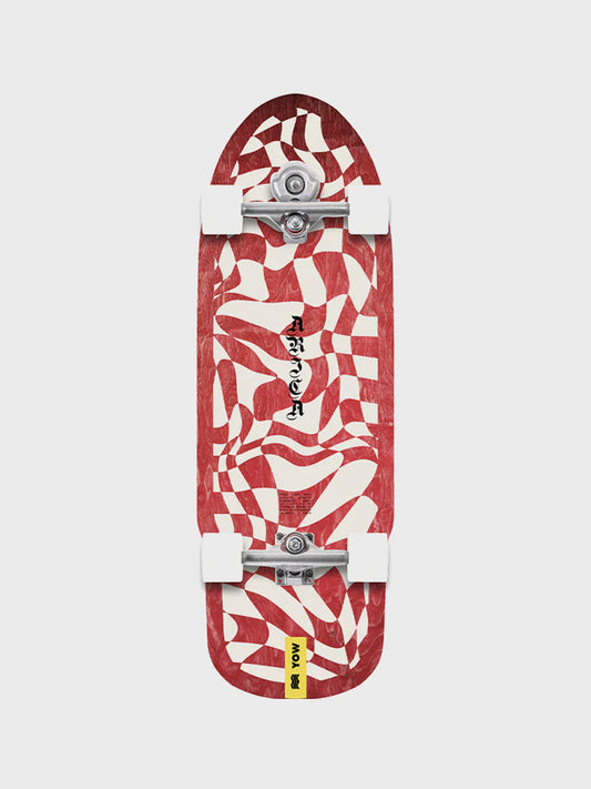 Yow Arica 33" Surf Skate Trainer - Red - Star Surf + Skate