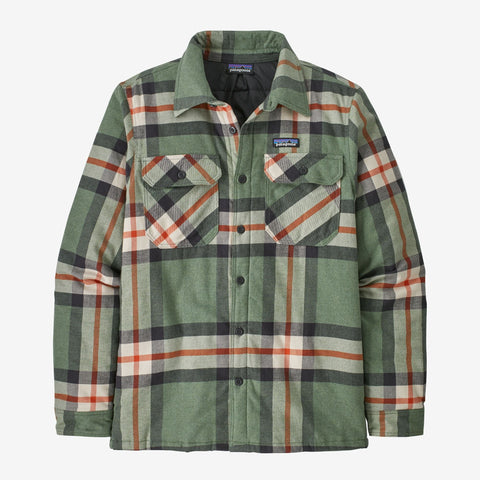 Patagonia M's Insulated Organic Cotton MW Fjord Flannel Shirt - Star Surf + Skate