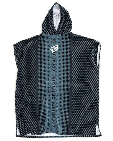 CREATURES RELIANCE PONCHO HOODED TOWEL - Star Surf + Skate