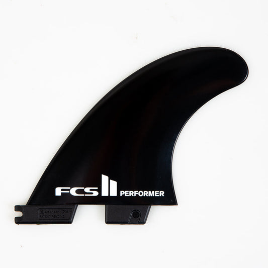 FCS II PERFORMER GLASS FLEX BLACK TRI FINS - Star Surf + Skate