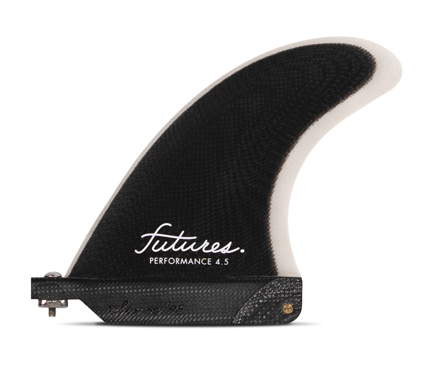 Futures Performance 4.5" FG Single Fin (xs) black/grey - Star Surf + Skate