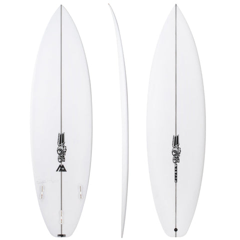 JS PU Monsta 10 Squash Tail - Star Surf + Skate