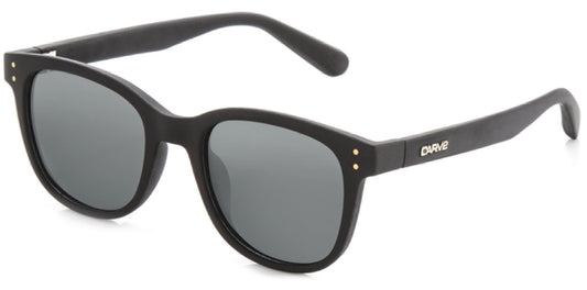 CARVE HOMELAND MATT BLACK GREY POLARISED LENS - Star Surf + Skate