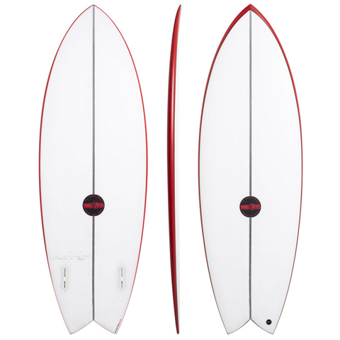 JS RED BARON PU TWIN FIN - AUSSIE MADE - Star Surf + Skate