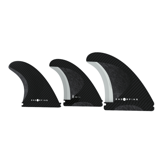 ENDORFIN KS 1 - 3 FIN PACK - FITS FUTURES PLUGS - Star Surf + Skate
