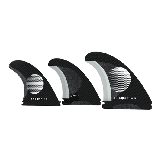 ENDORFIN KS 1 - 3 FIN PACK - FITS FUTURES PLUGS - Star Surf + Skate