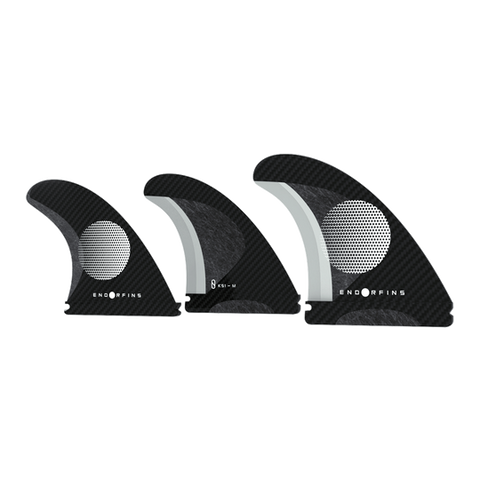 ENDORFIN KS 1 - 3 FIN PACK - FITS FUTURES PLUGS - Star Surf + Skate