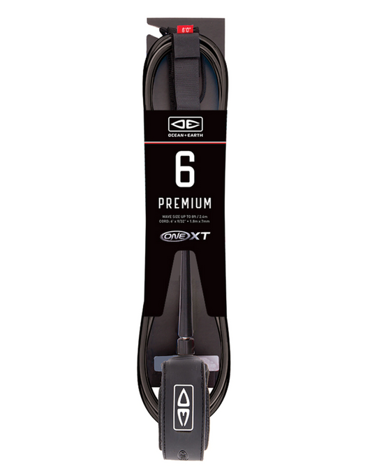 O&E ONE XT PREMIUM 6'0" LEASH - Star Surf + Skate